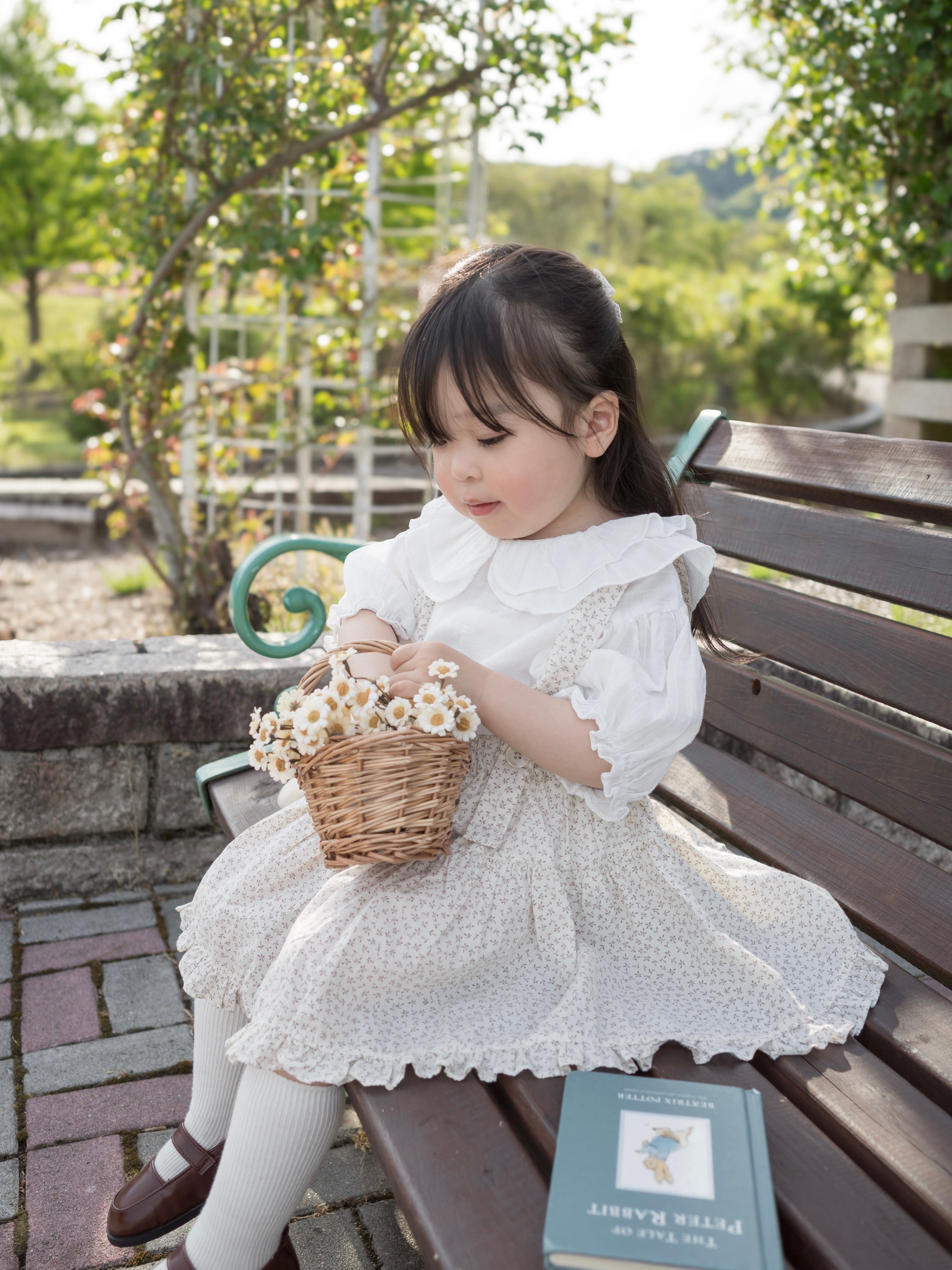 Charming suspender skirt