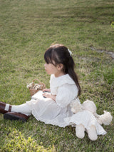 Charming suspender skirt