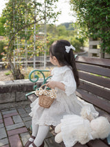 Charming suspender skirt