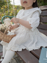 Charming suspender skirt
