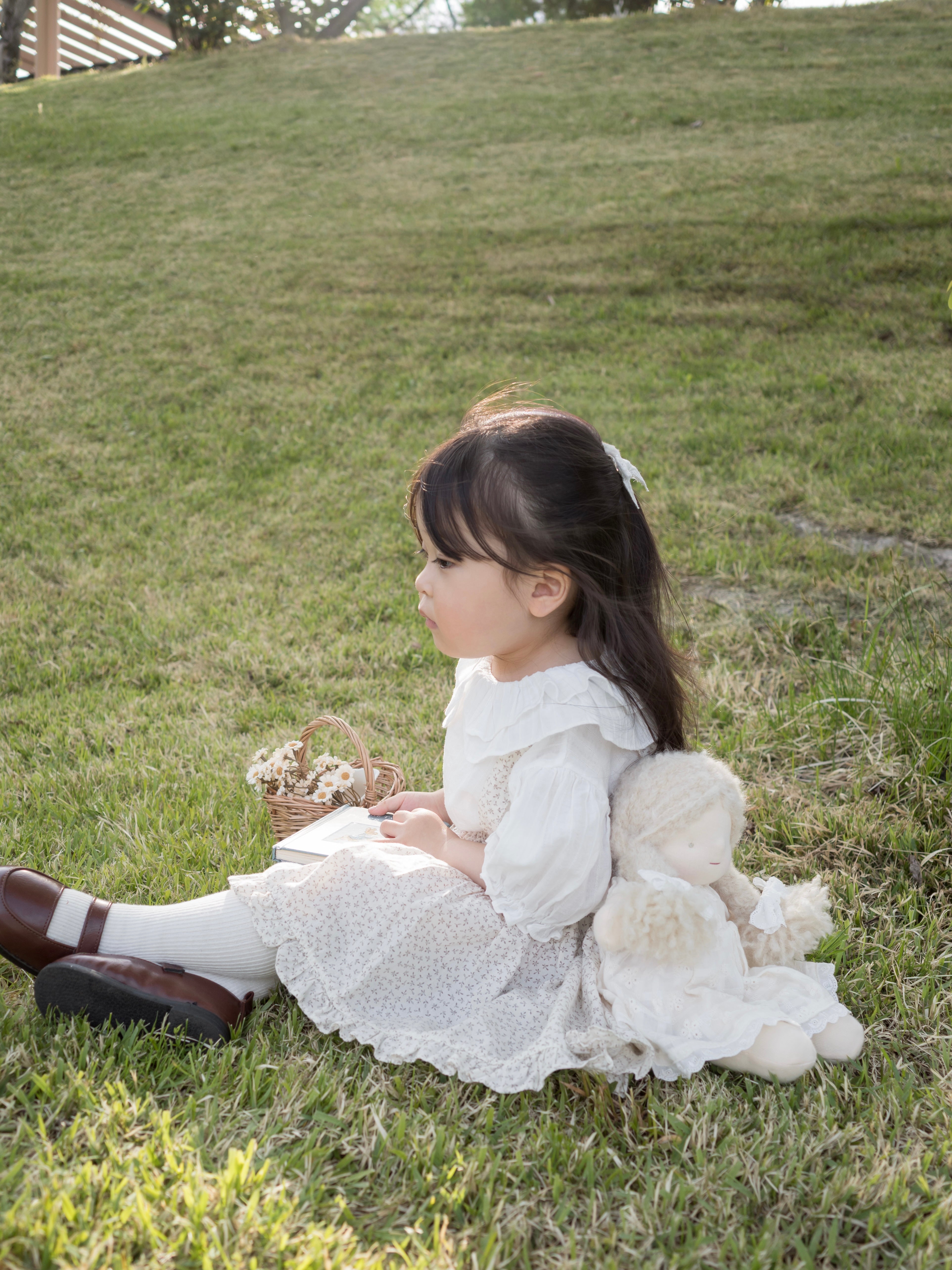 Charming suspender skirt