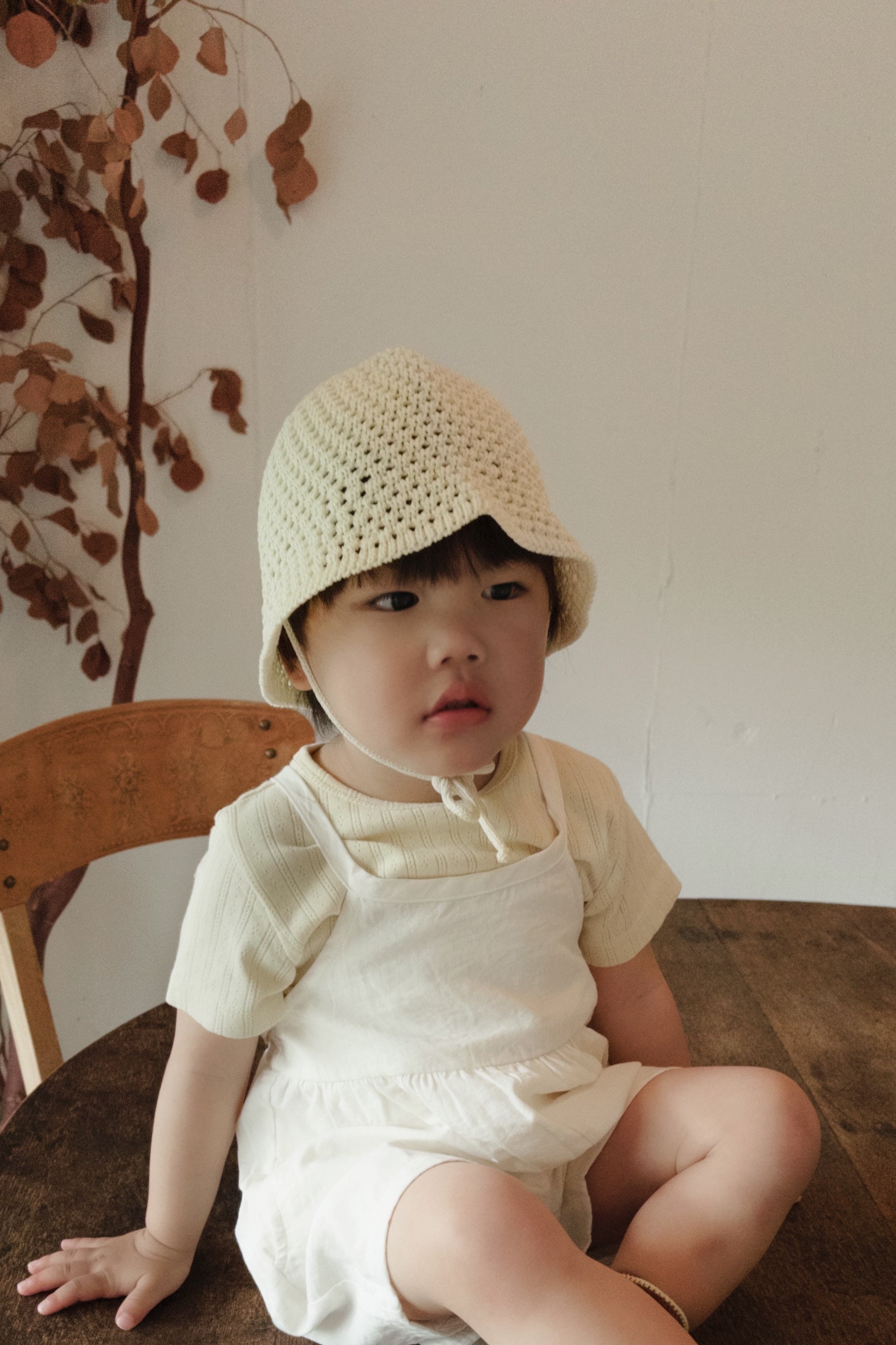 More eyelet tee
