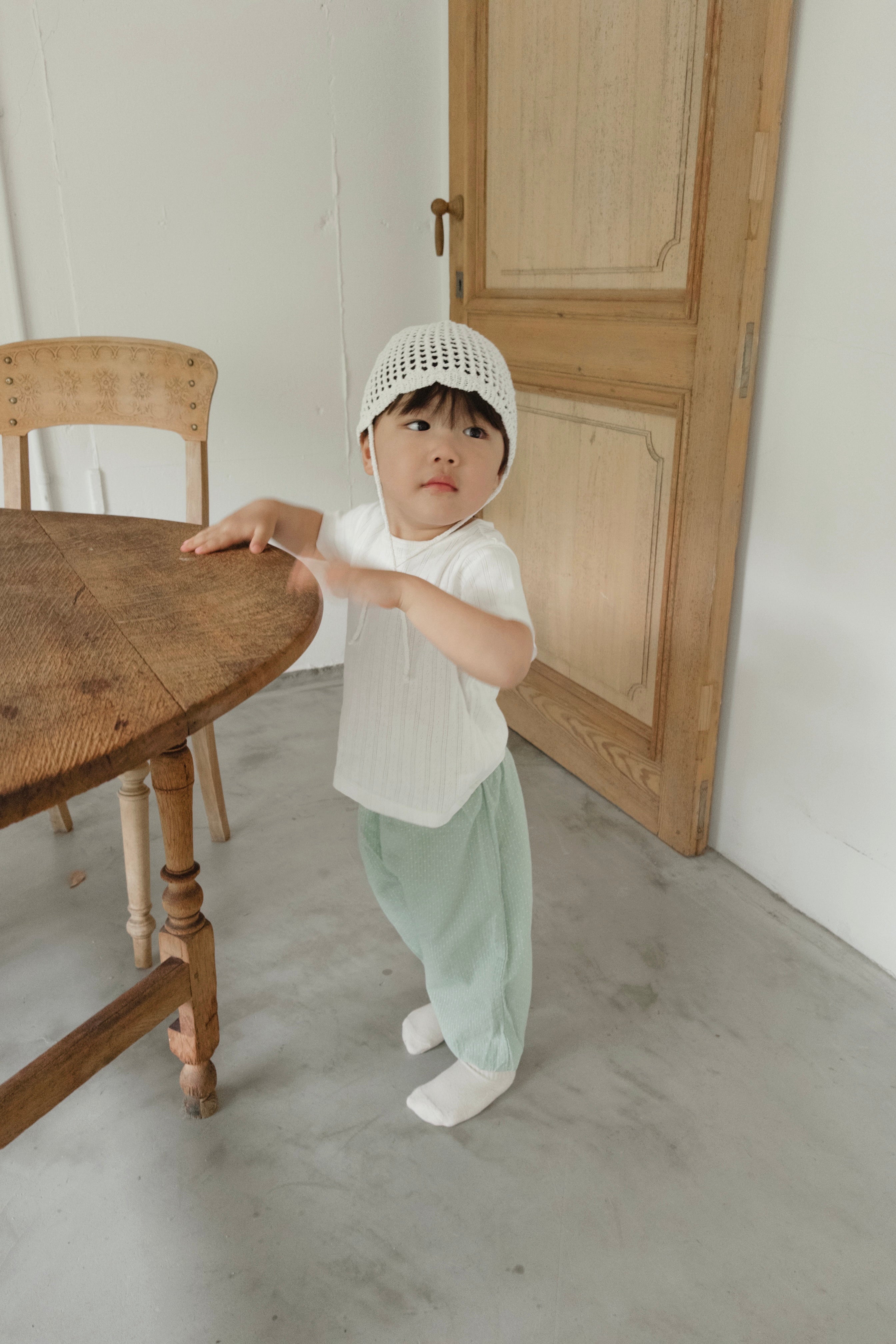 More eyelet tee
