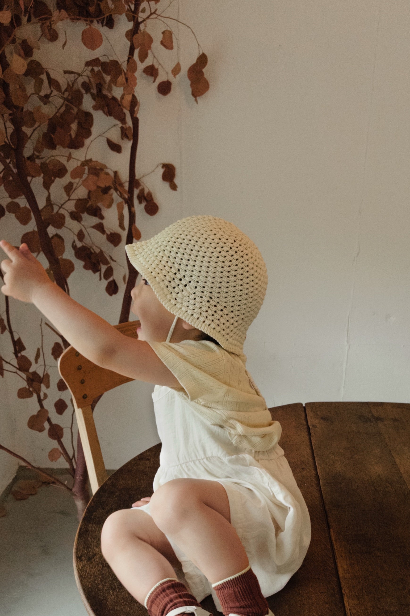 More eyelet tee