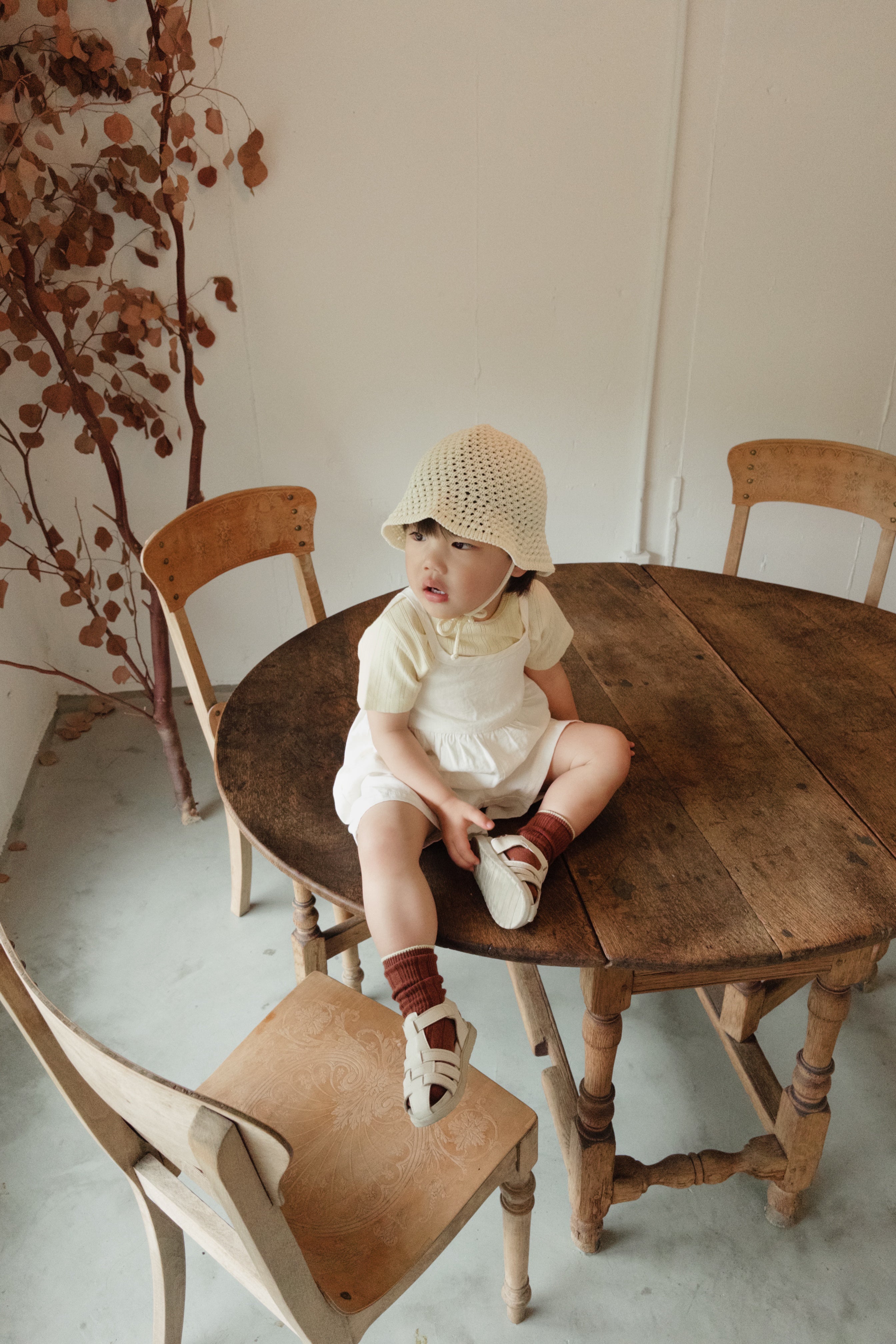 More eyelet tee
