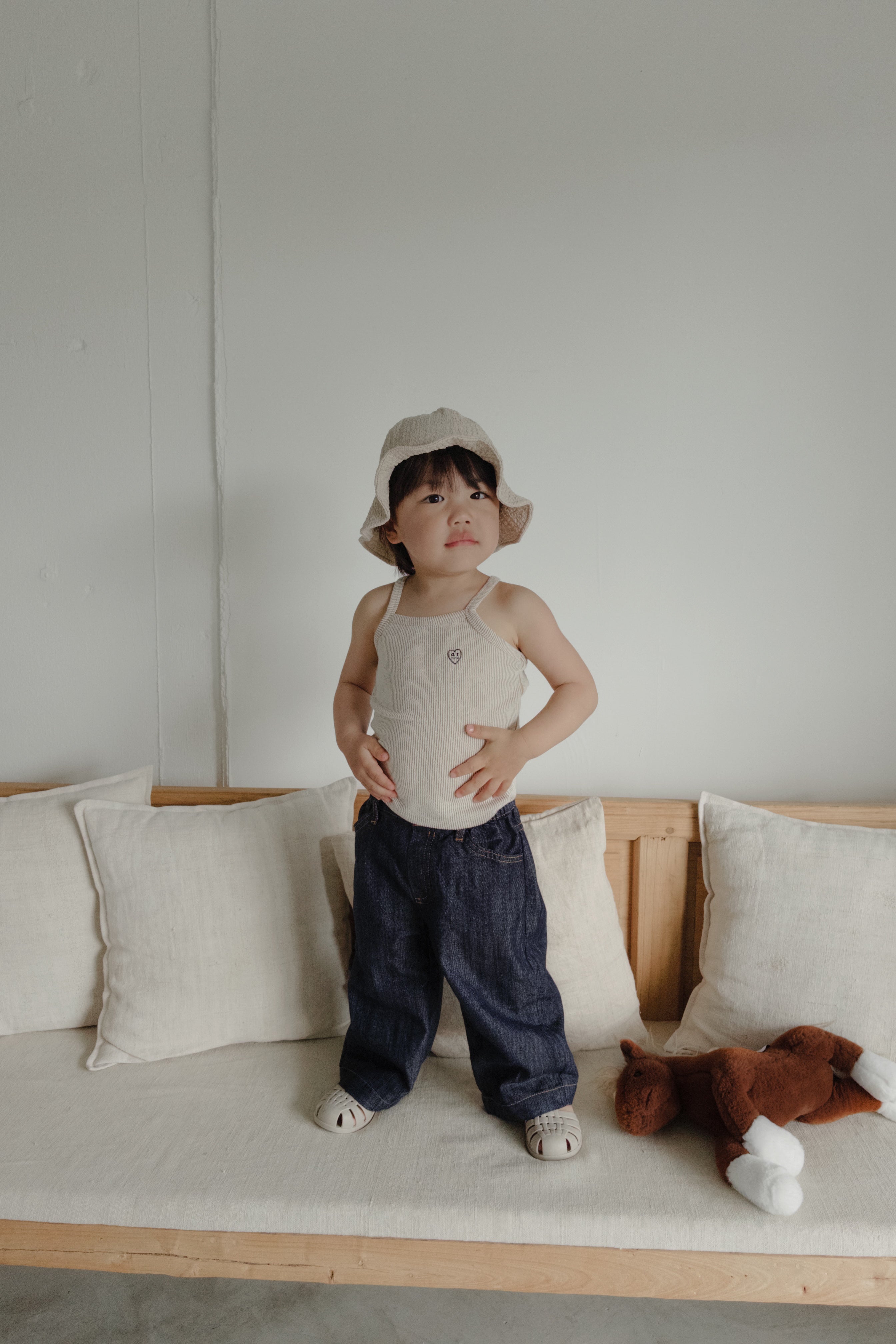 Summer non-fade denim