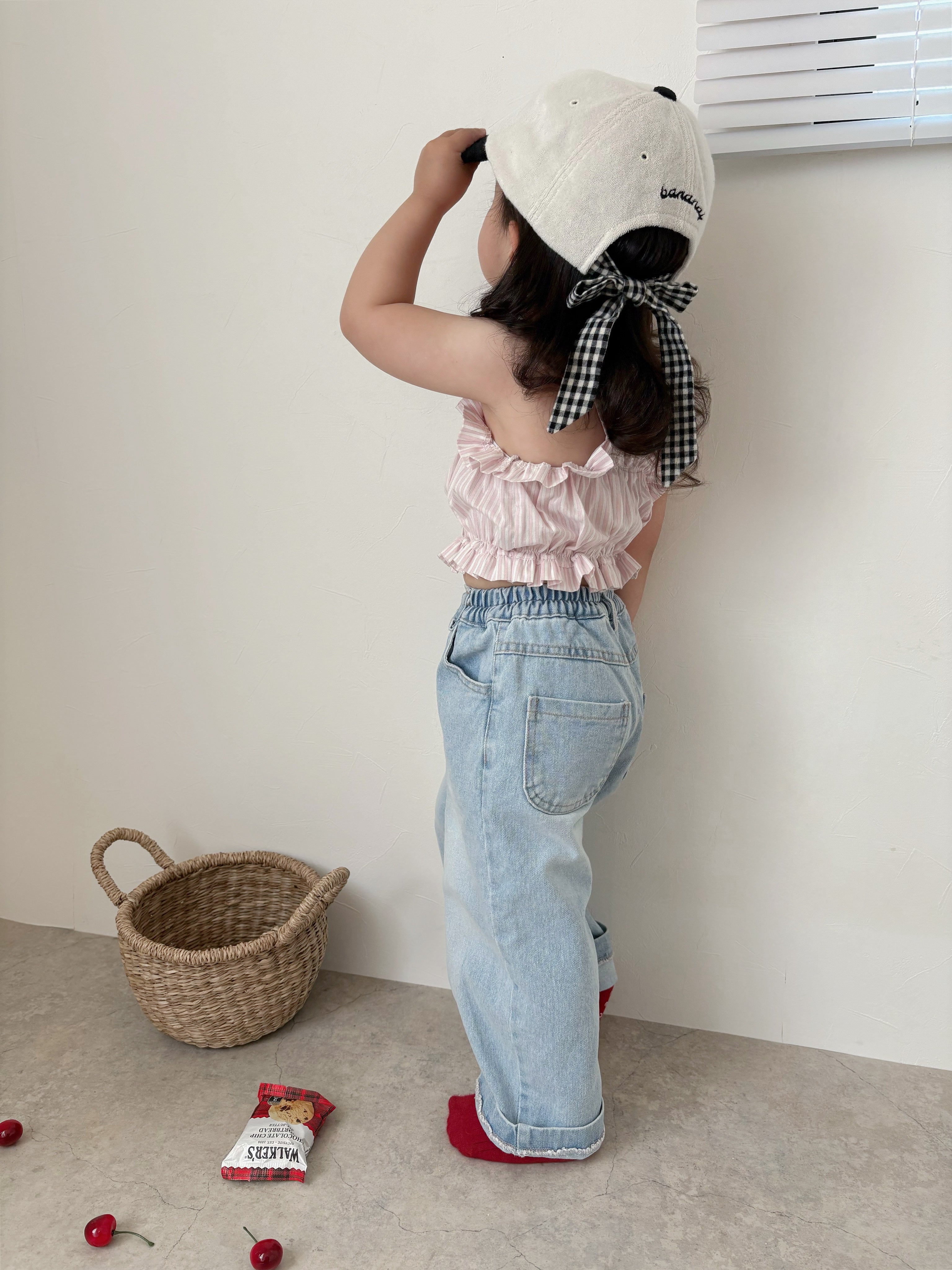 Maren stripe bustier