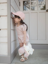 Check one-piece suit