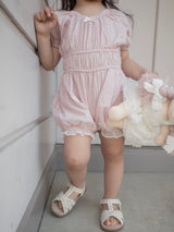 Check one-piece suit