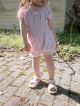 Check one-piece suit