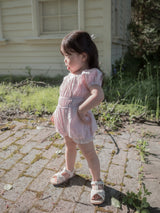 Check one-piece suit