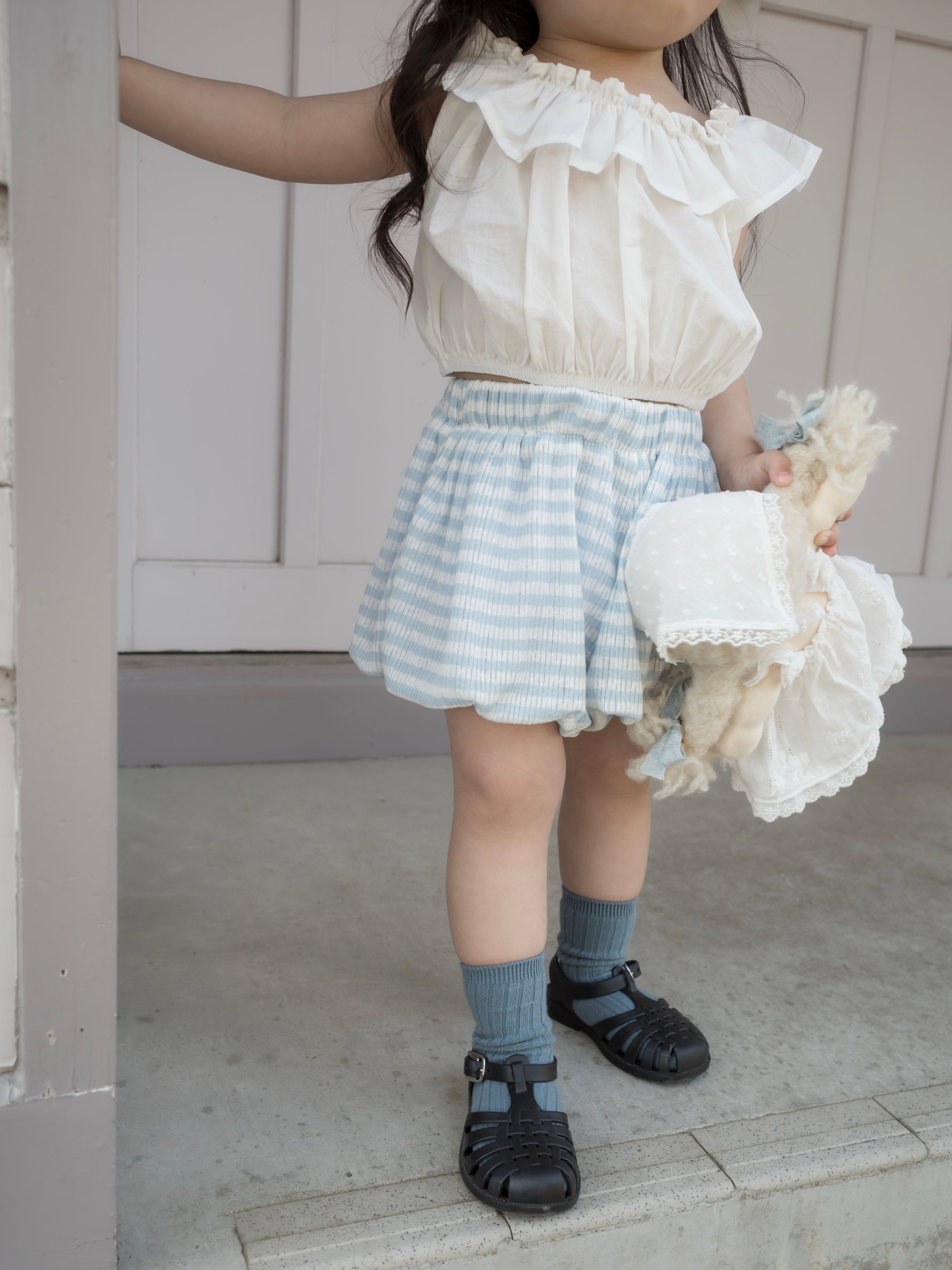 Blanche frill blouse