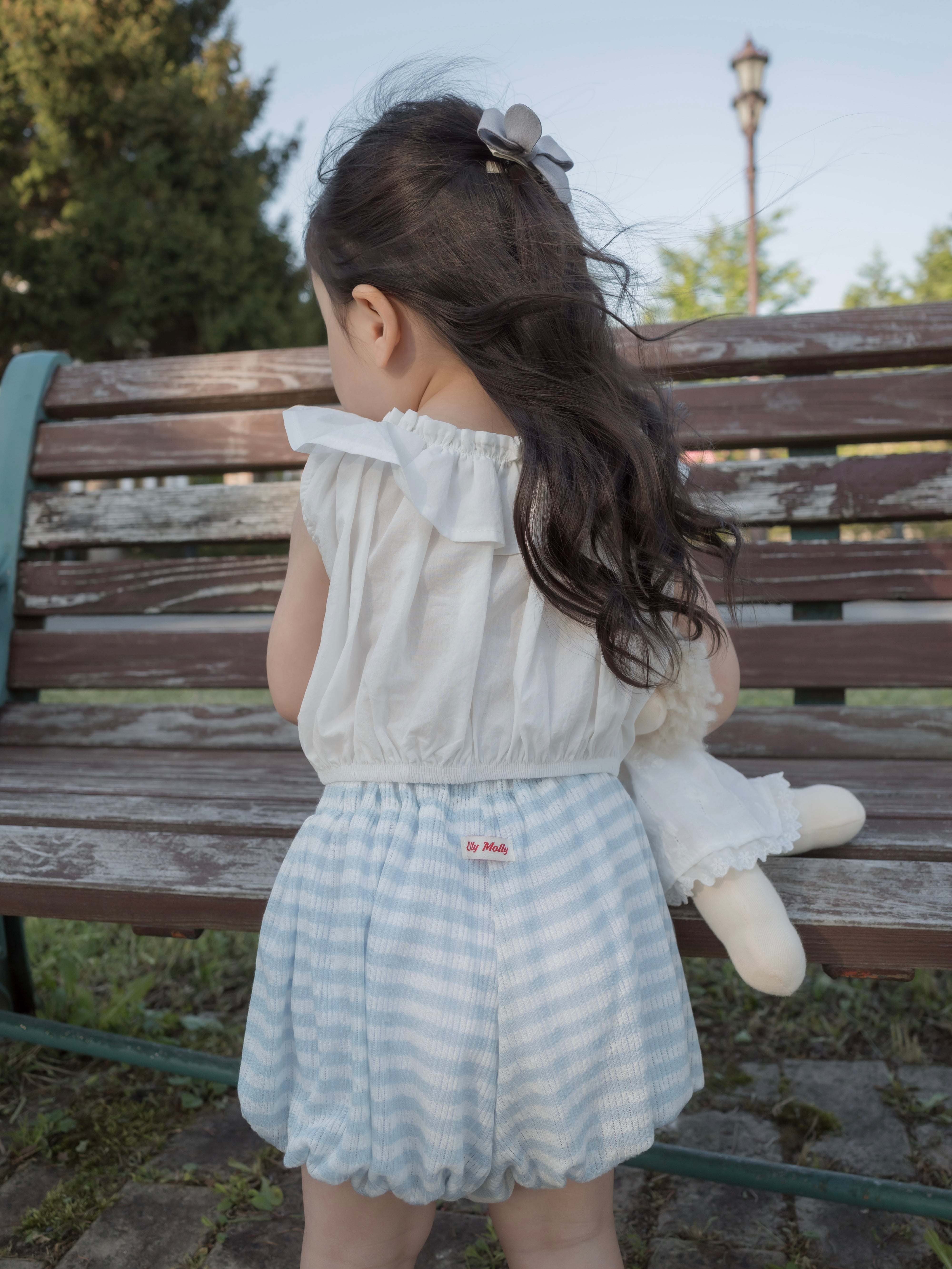 Blanche frill blouse