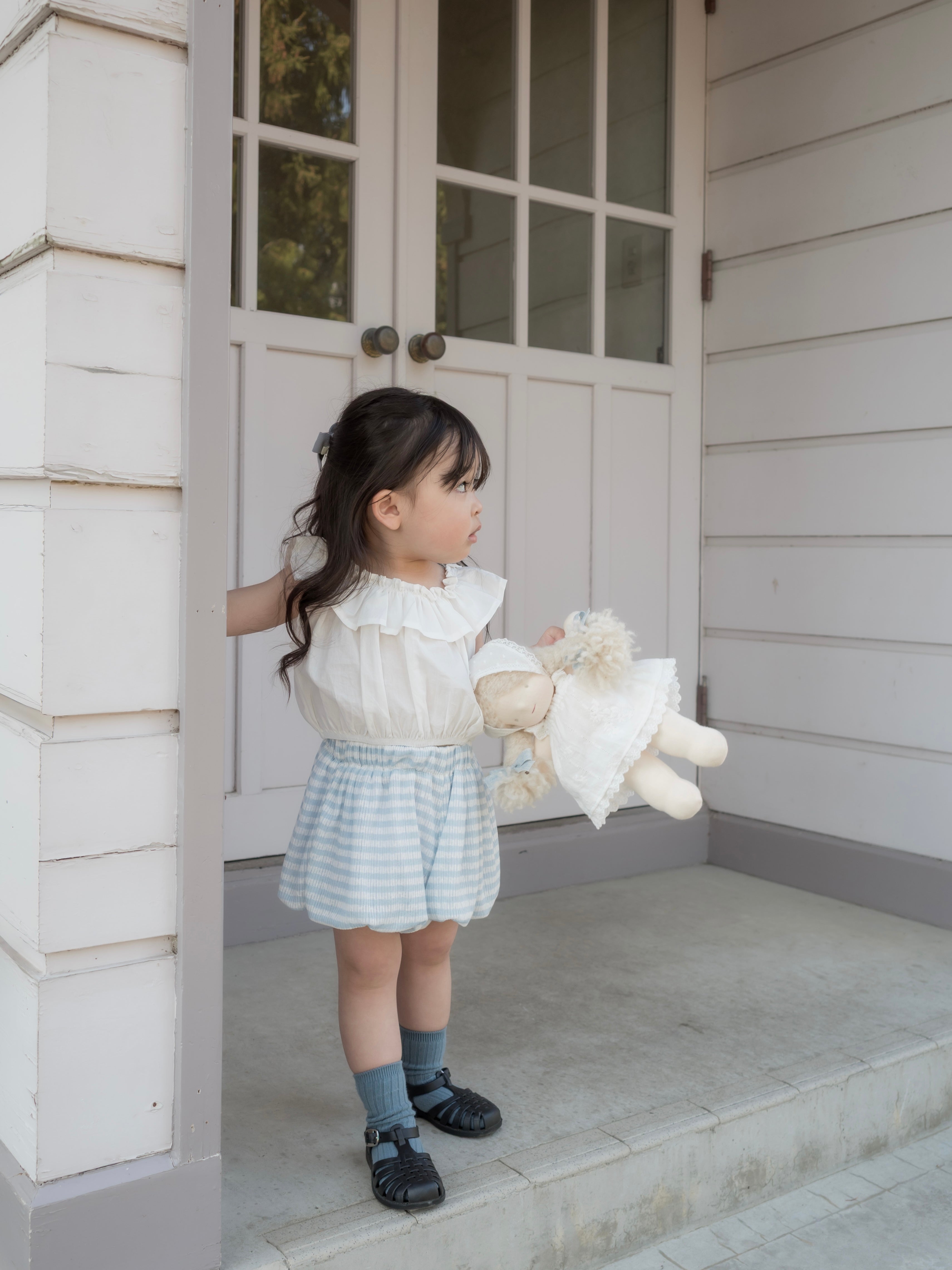 Blanche frill blouse