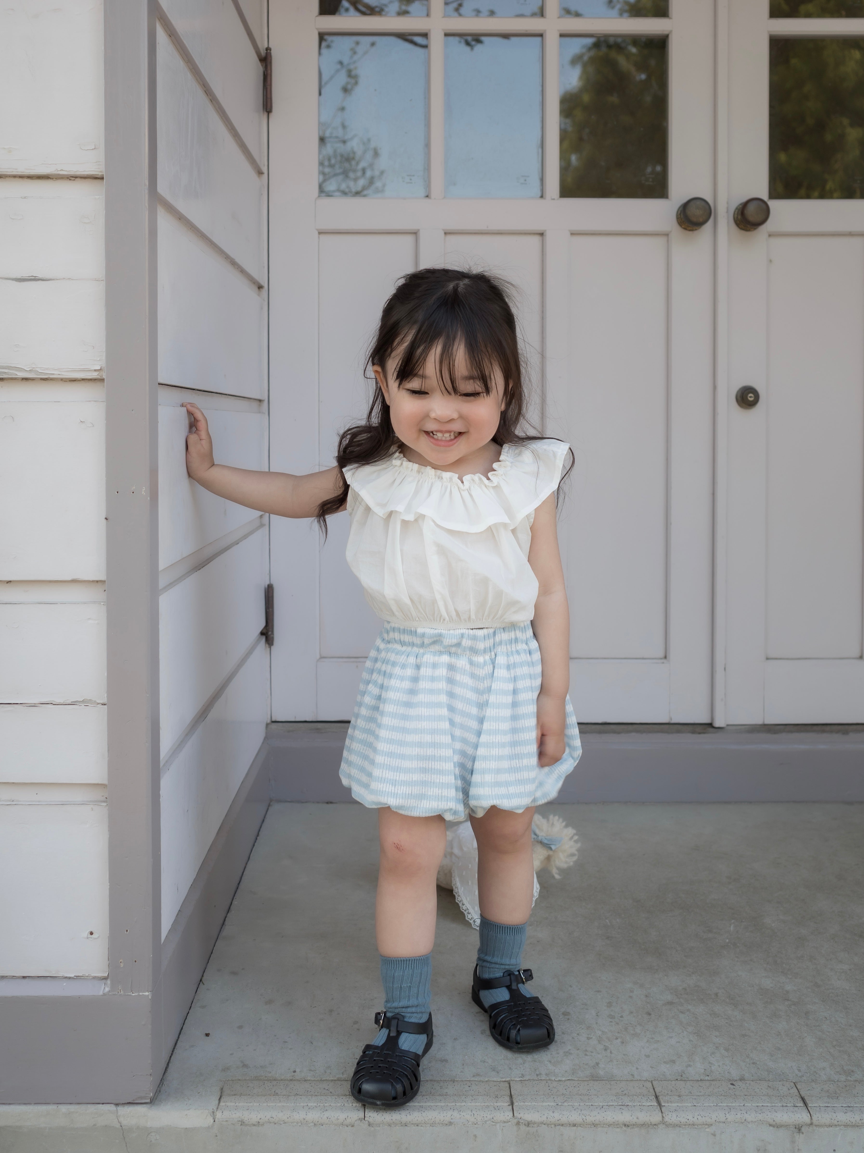 Blanche frill blouse