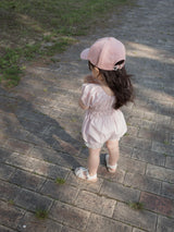 Check one-piece suit