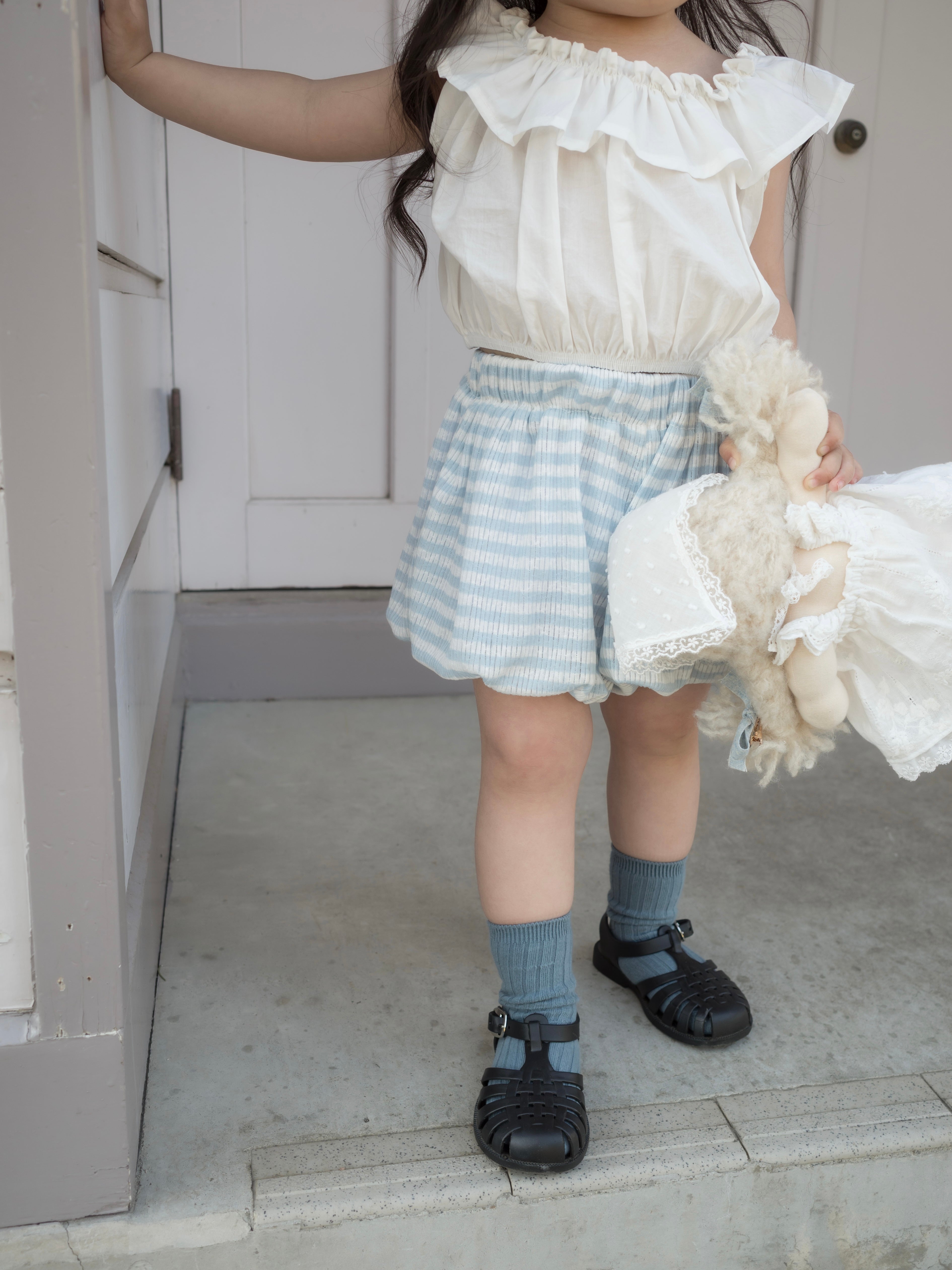 Blanche frill blouse