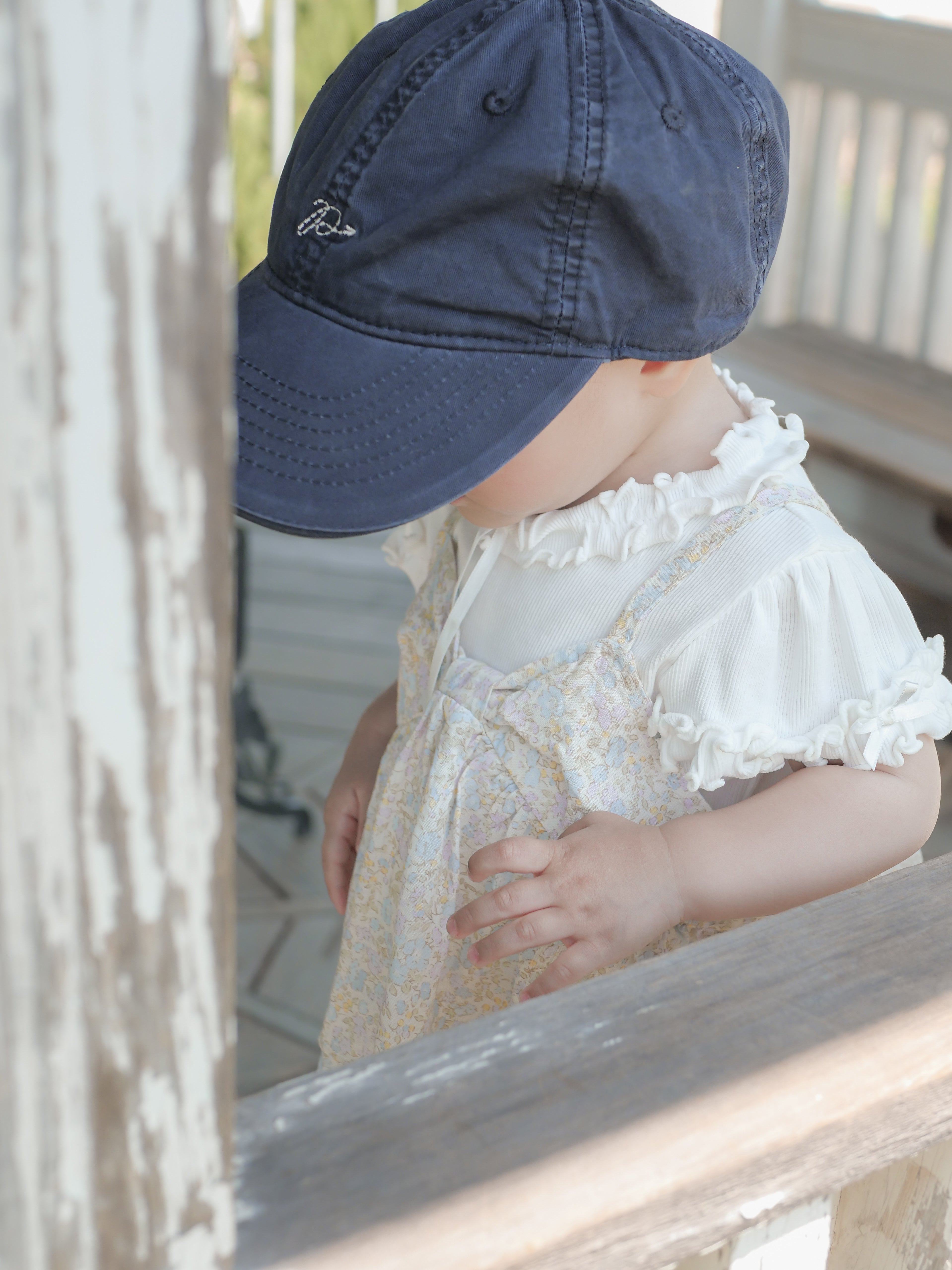 Flower ribbon camisole blouse
