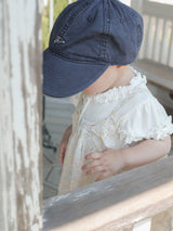 Flower ribbon camisole blouse