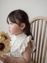 *Noeul.made* Muffin frill blouse