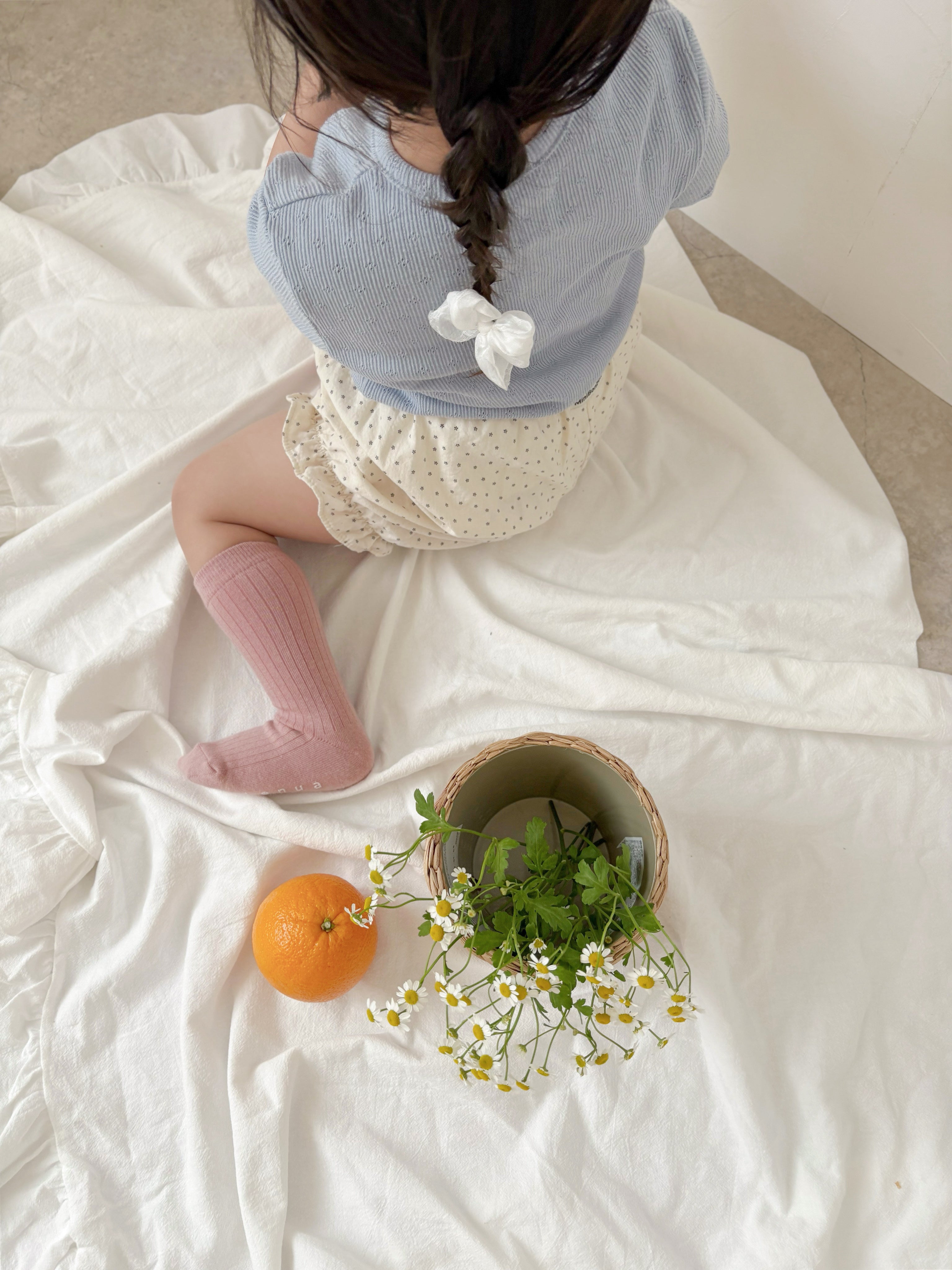 Frill garden bloomer pants