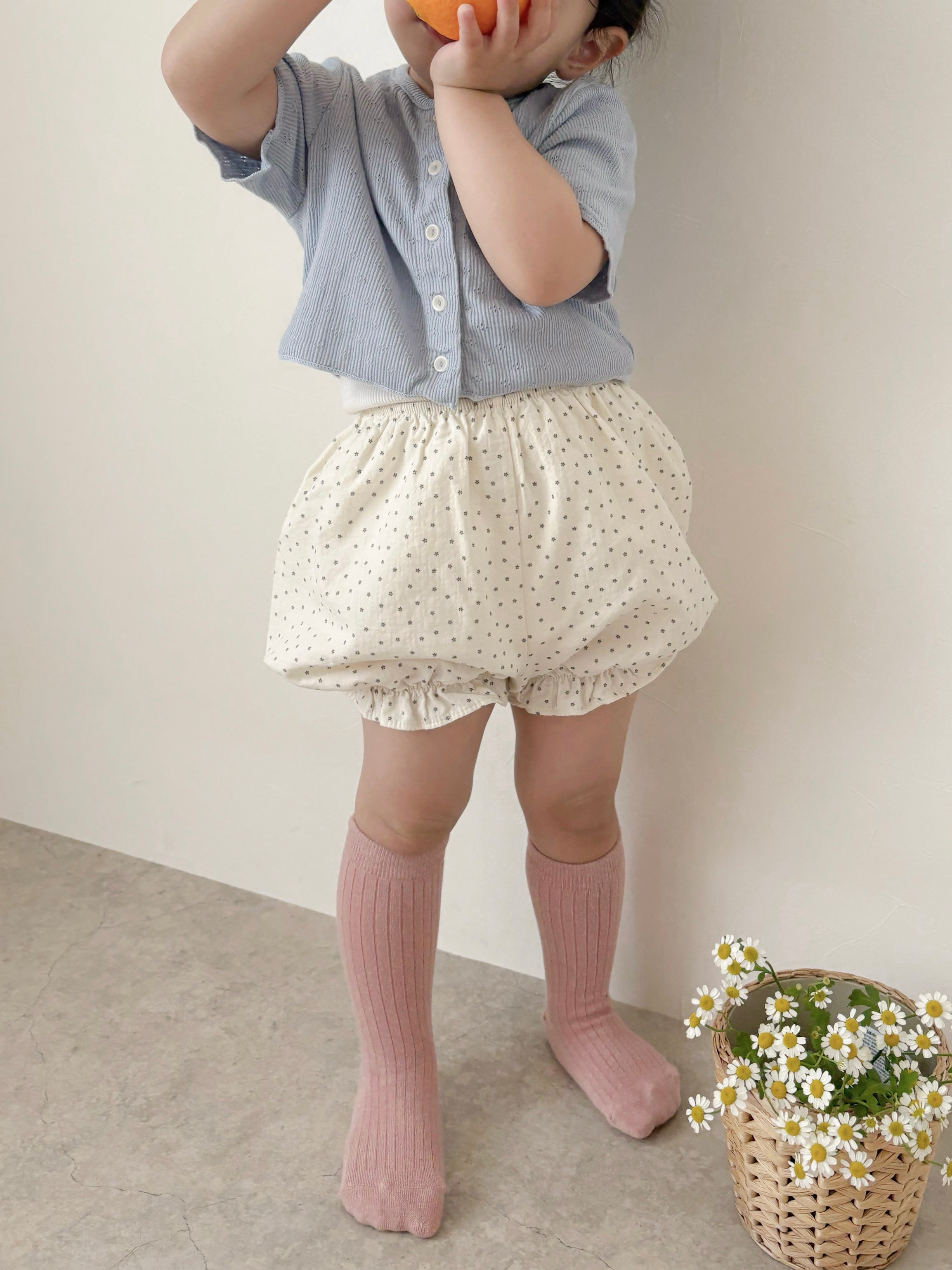 Frill garden bloomer pants