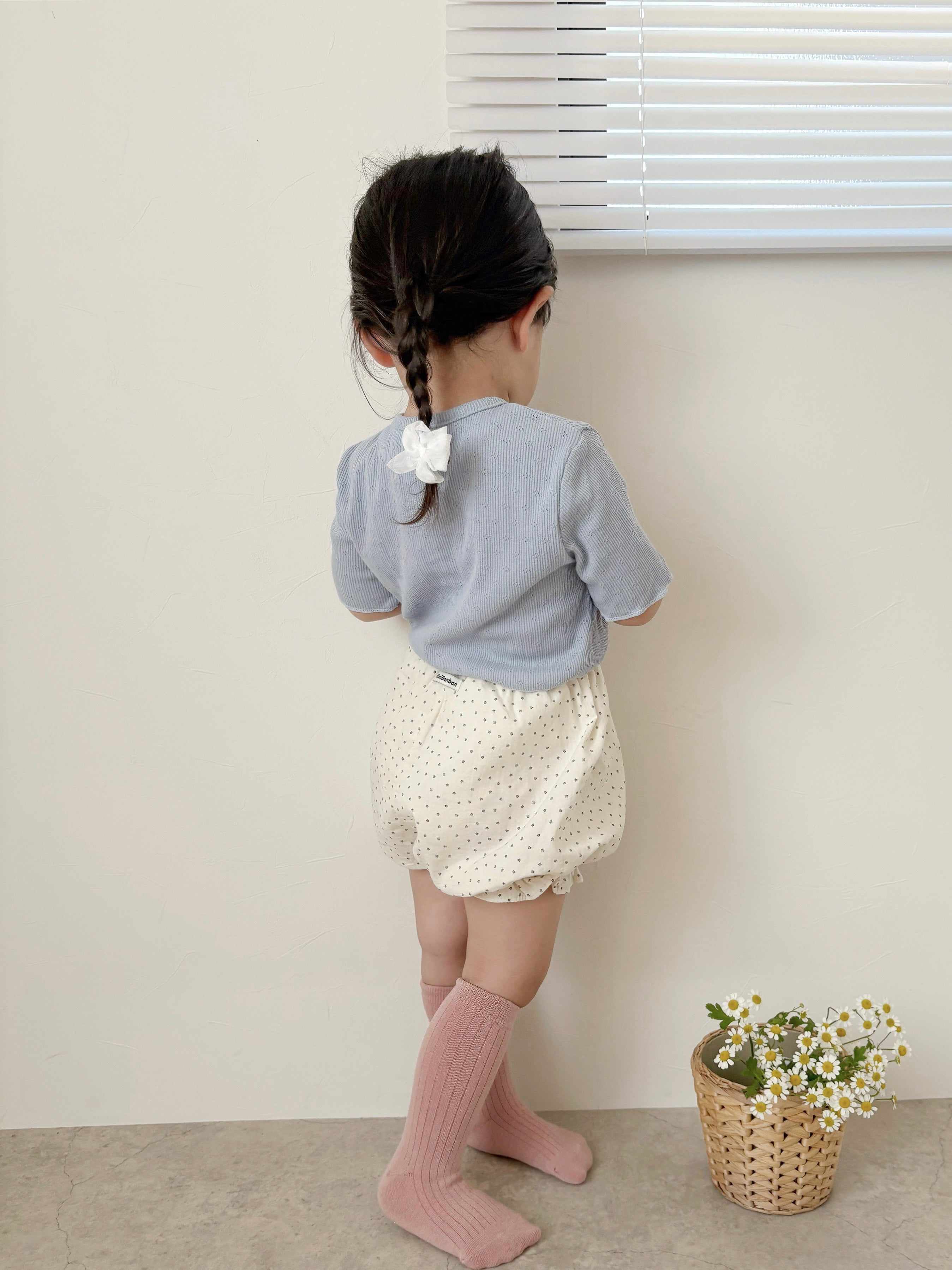 Frill garden bloomer pants