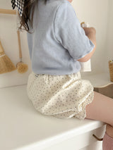 Frill garden bloomer pants