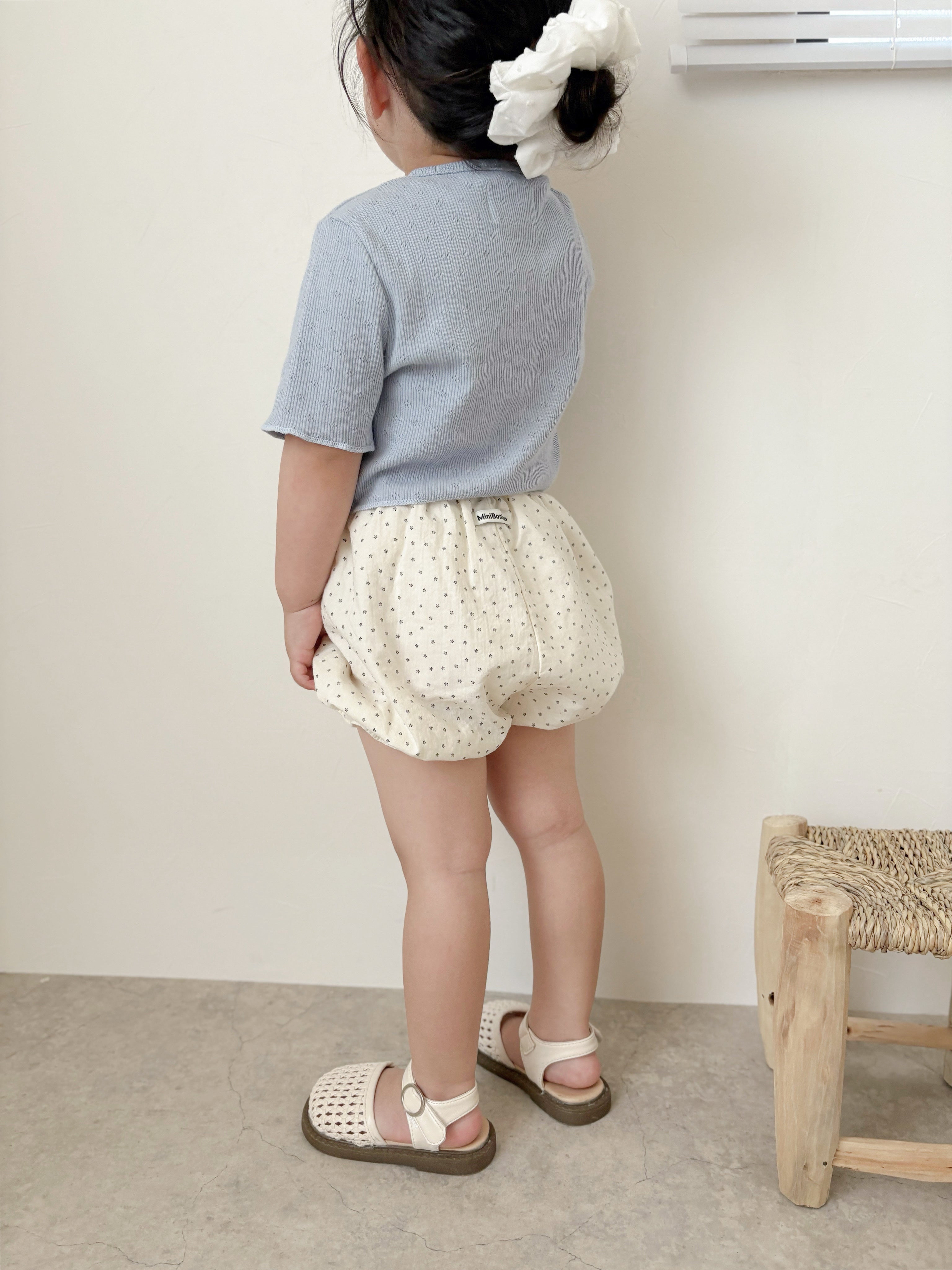 Frill garden bloomer pants