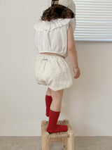 Frill garden bloomer pants