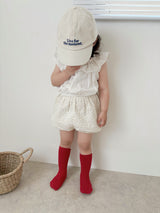 Frill garden bloomer pants