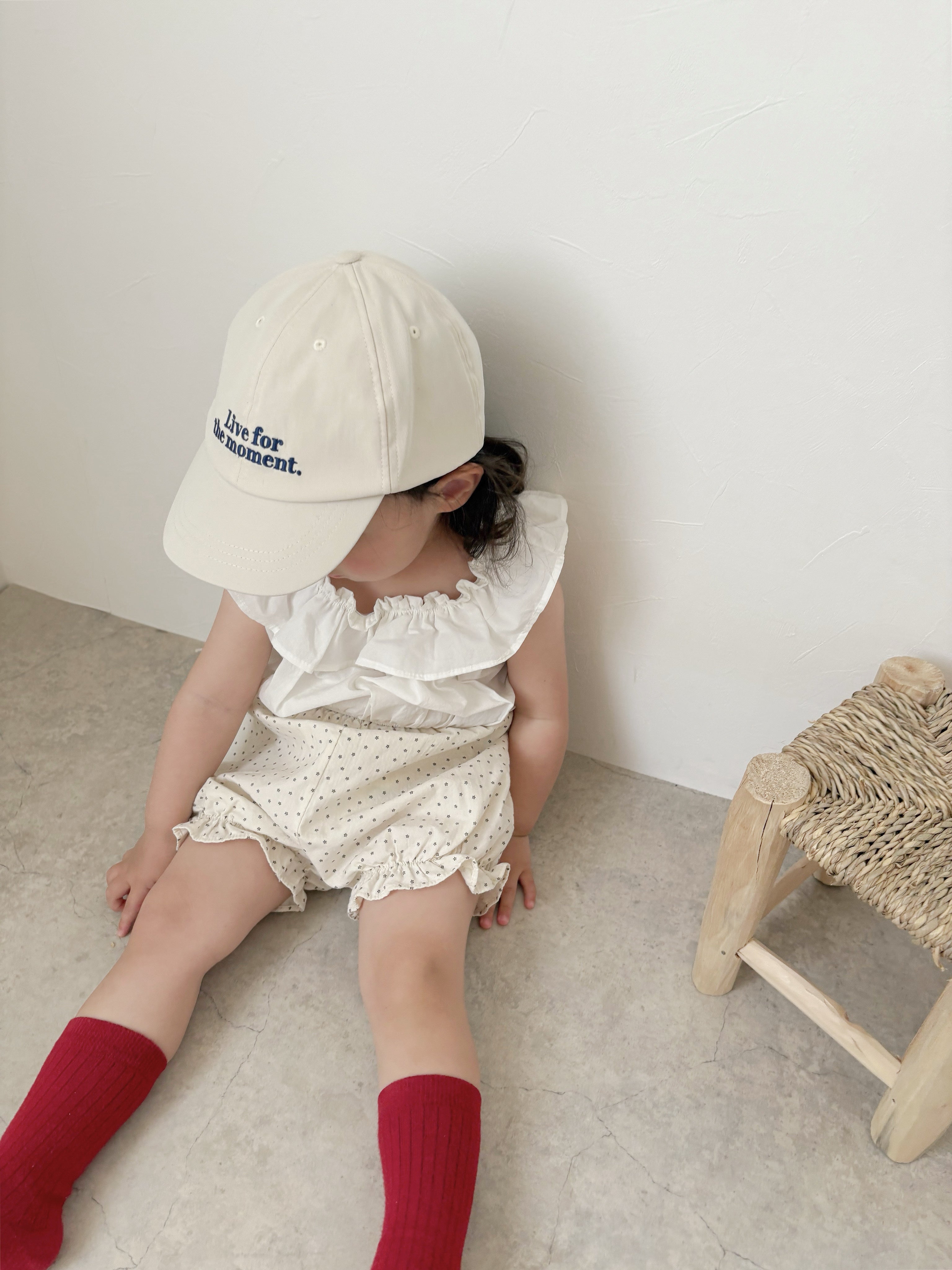 Frill garden bloomer pants