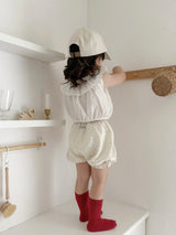 Frill garden bloomer pants