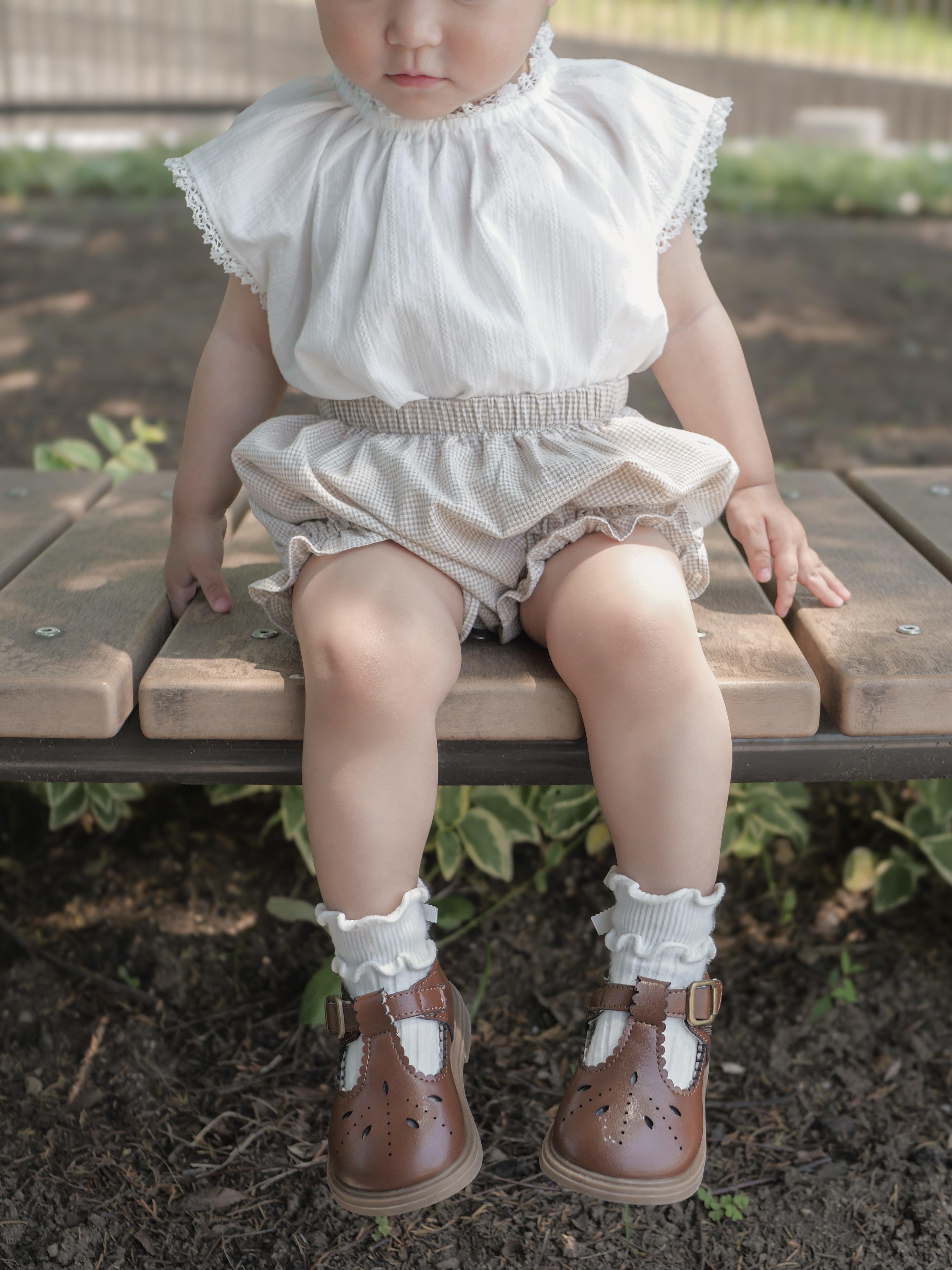 *Noeul.made* Muffin frill bloomer