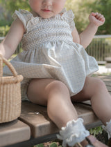 Lilly smock rompers