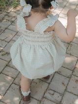 Lilly smock rompers