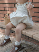 Lilly smock rompers