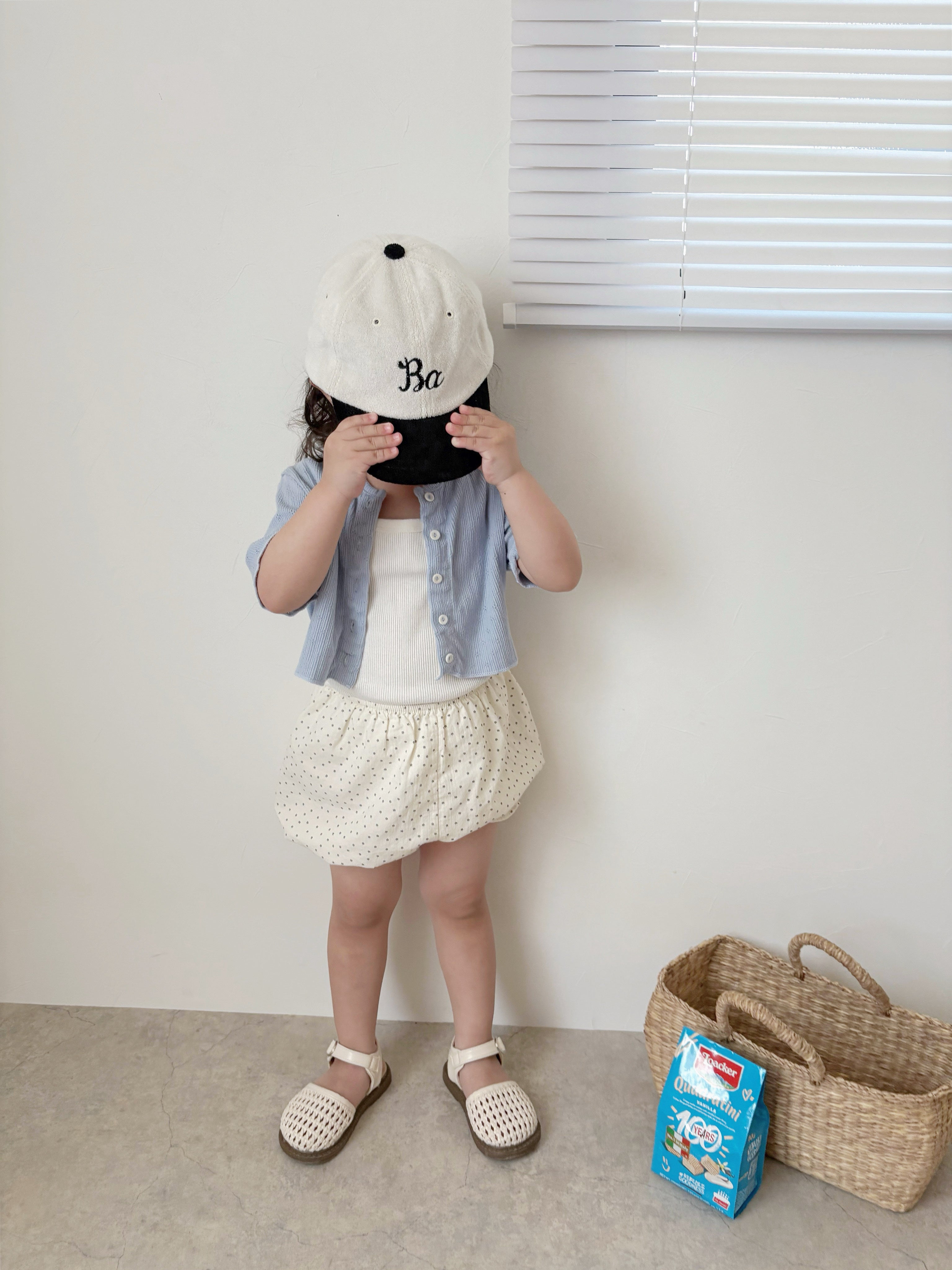 Frill garden bloomer pants