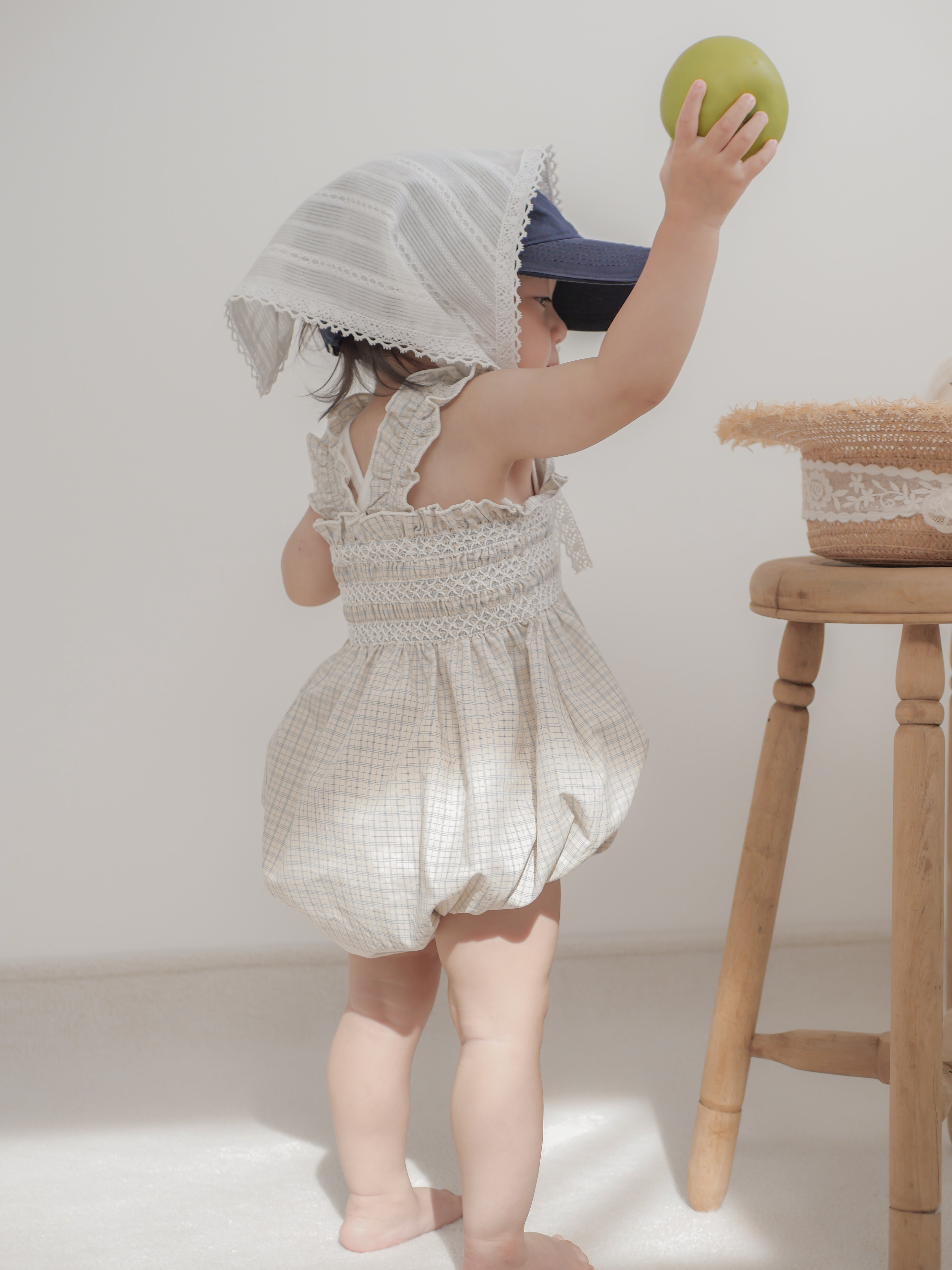 Lilly smock rompers