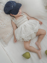 Lilly smock rompers
