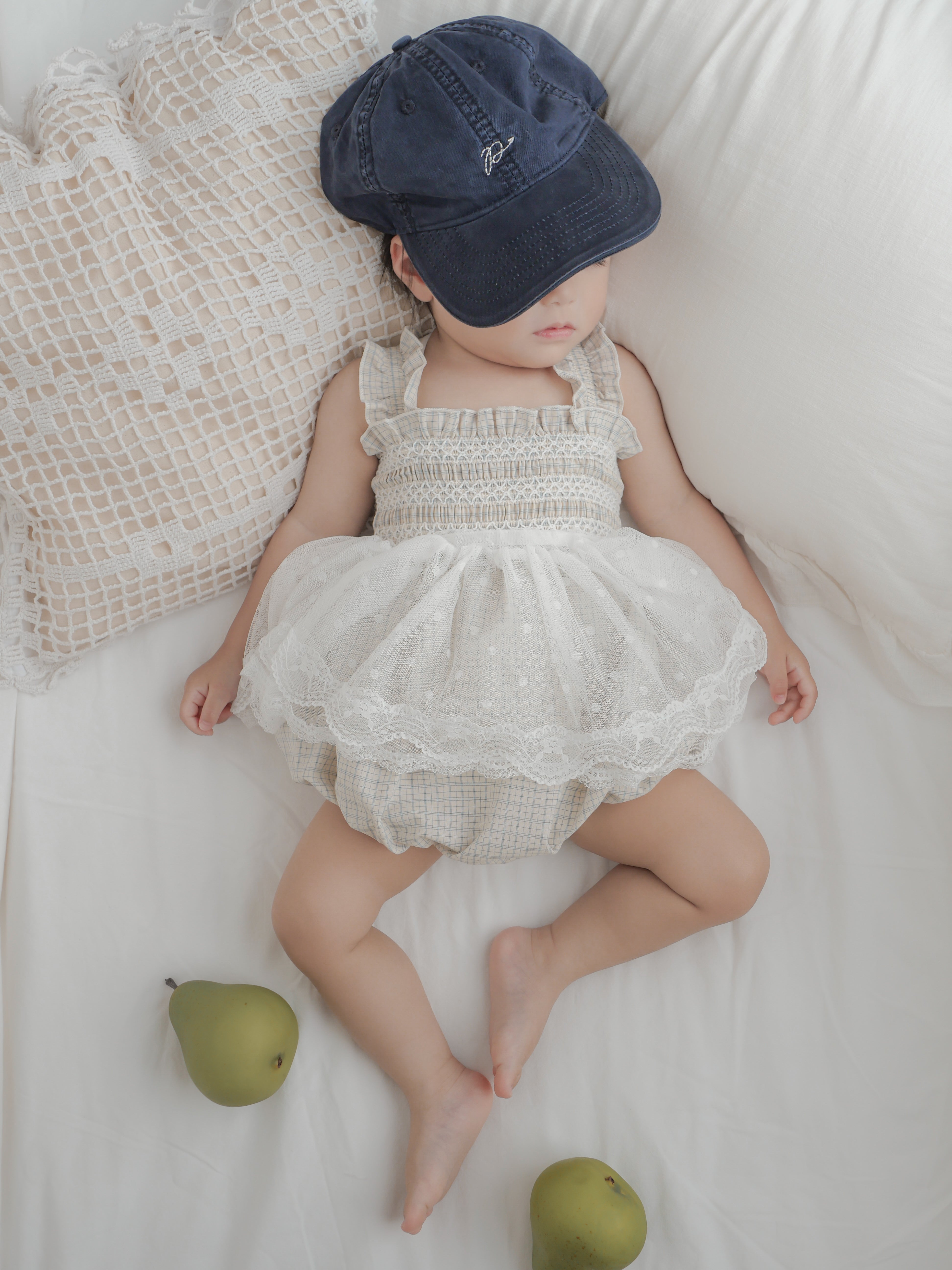 Lilly smock rompers