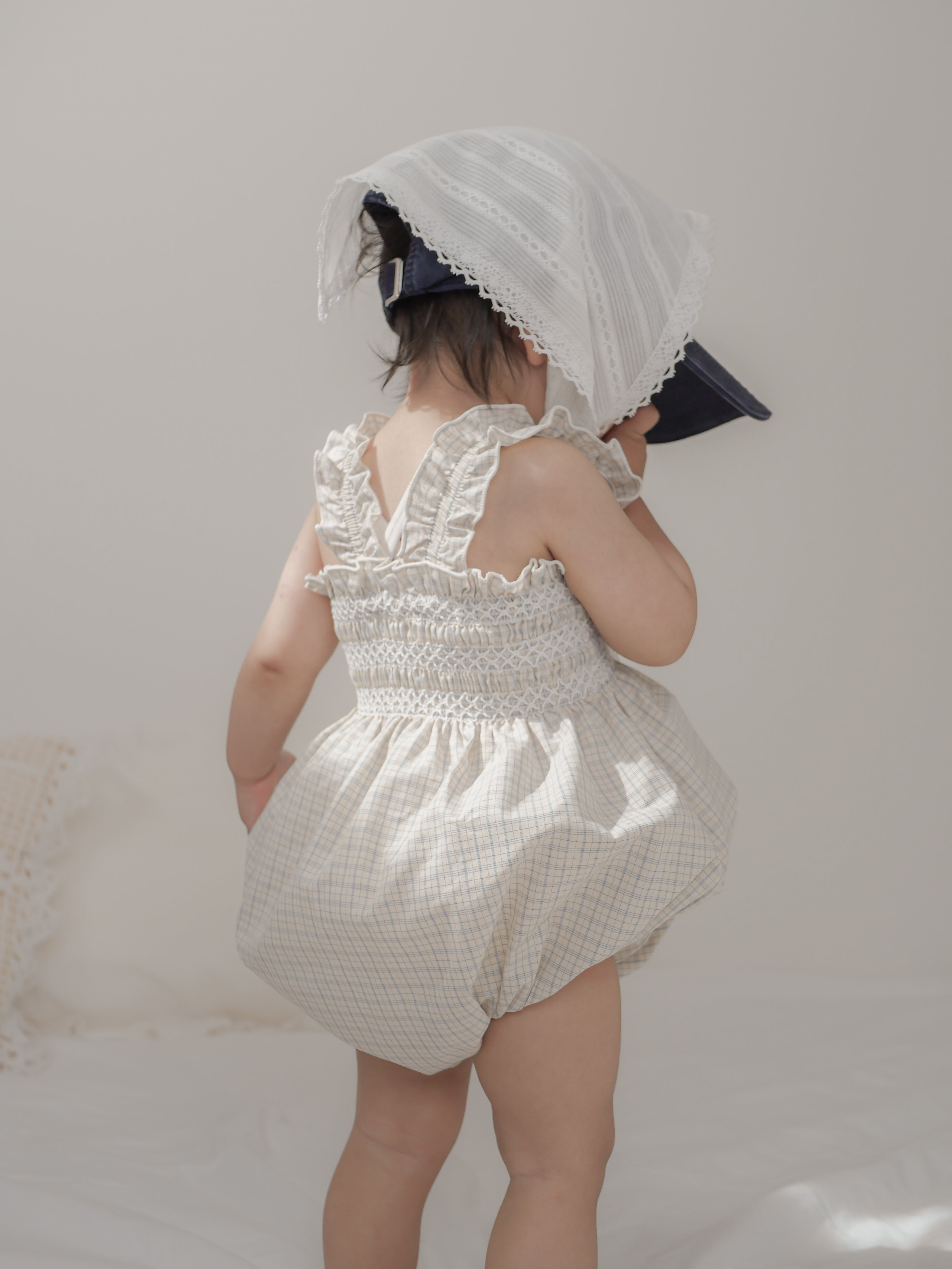 Lilly smock rompers