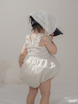 Lilly smock rompers