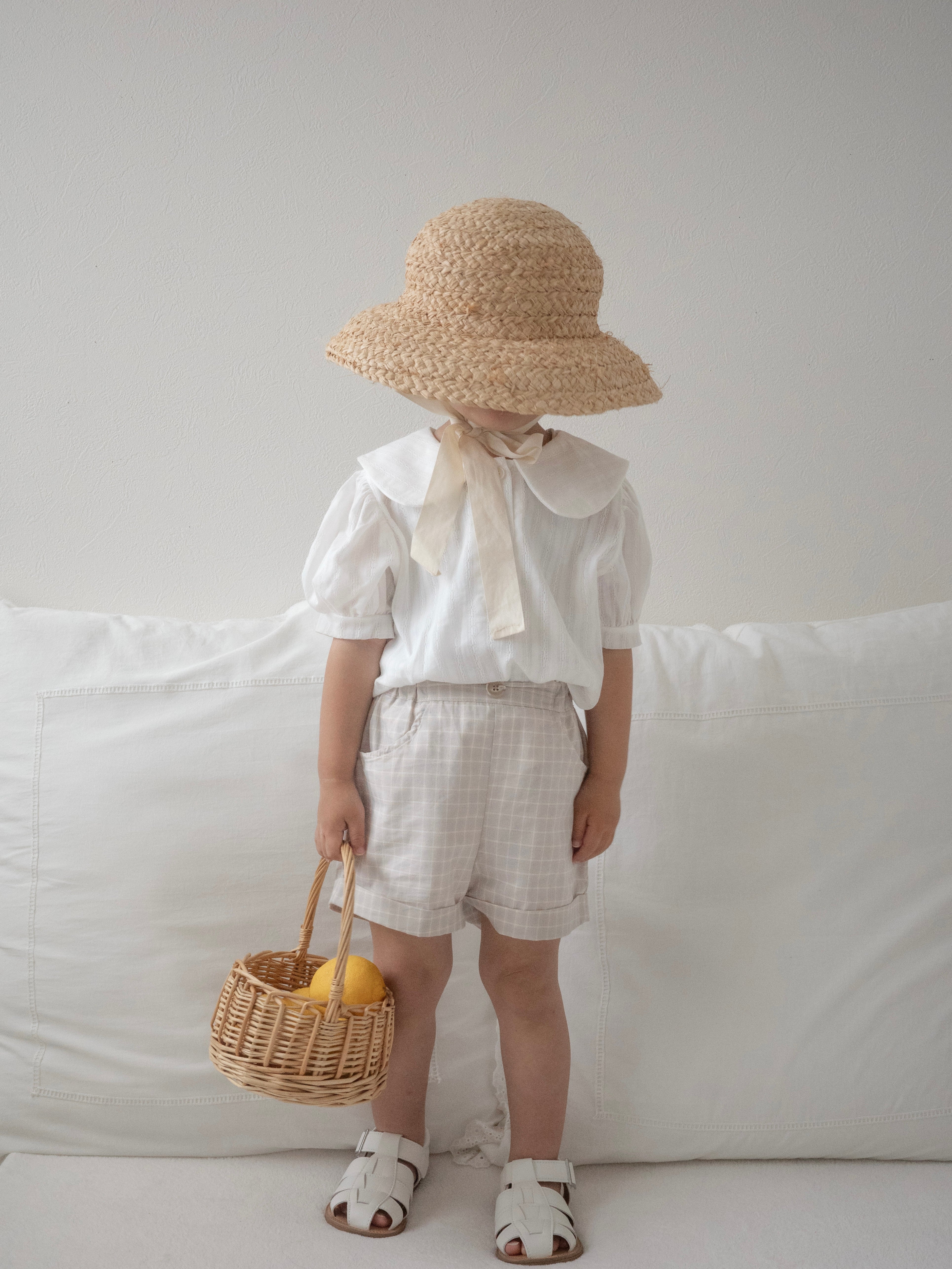 Seashell collar blouse
