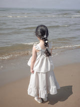 Seashell long skirt