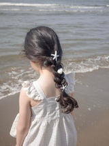 Seashell frill blouse