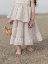 Seashell long skirt