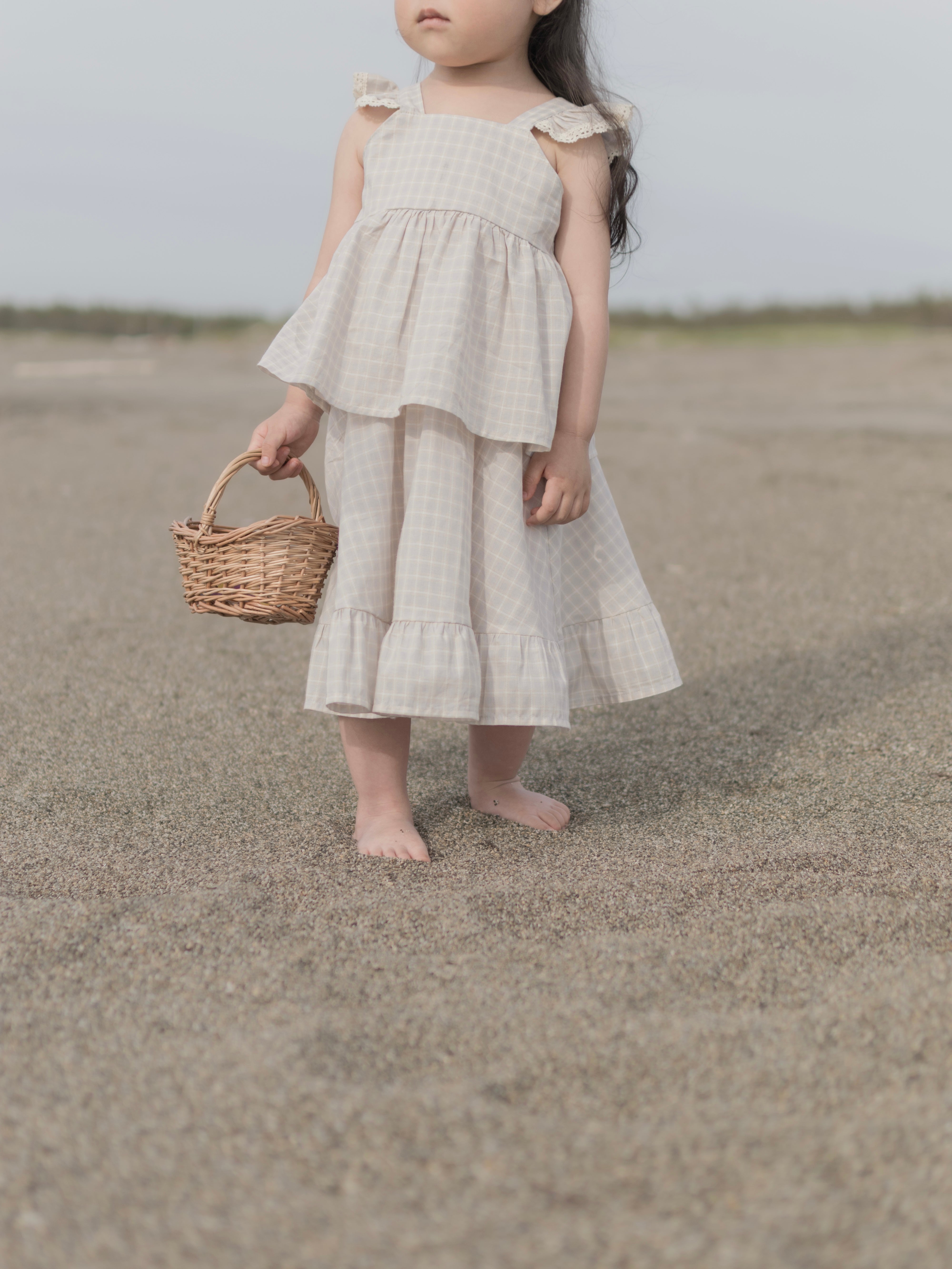 Seashell long skirt