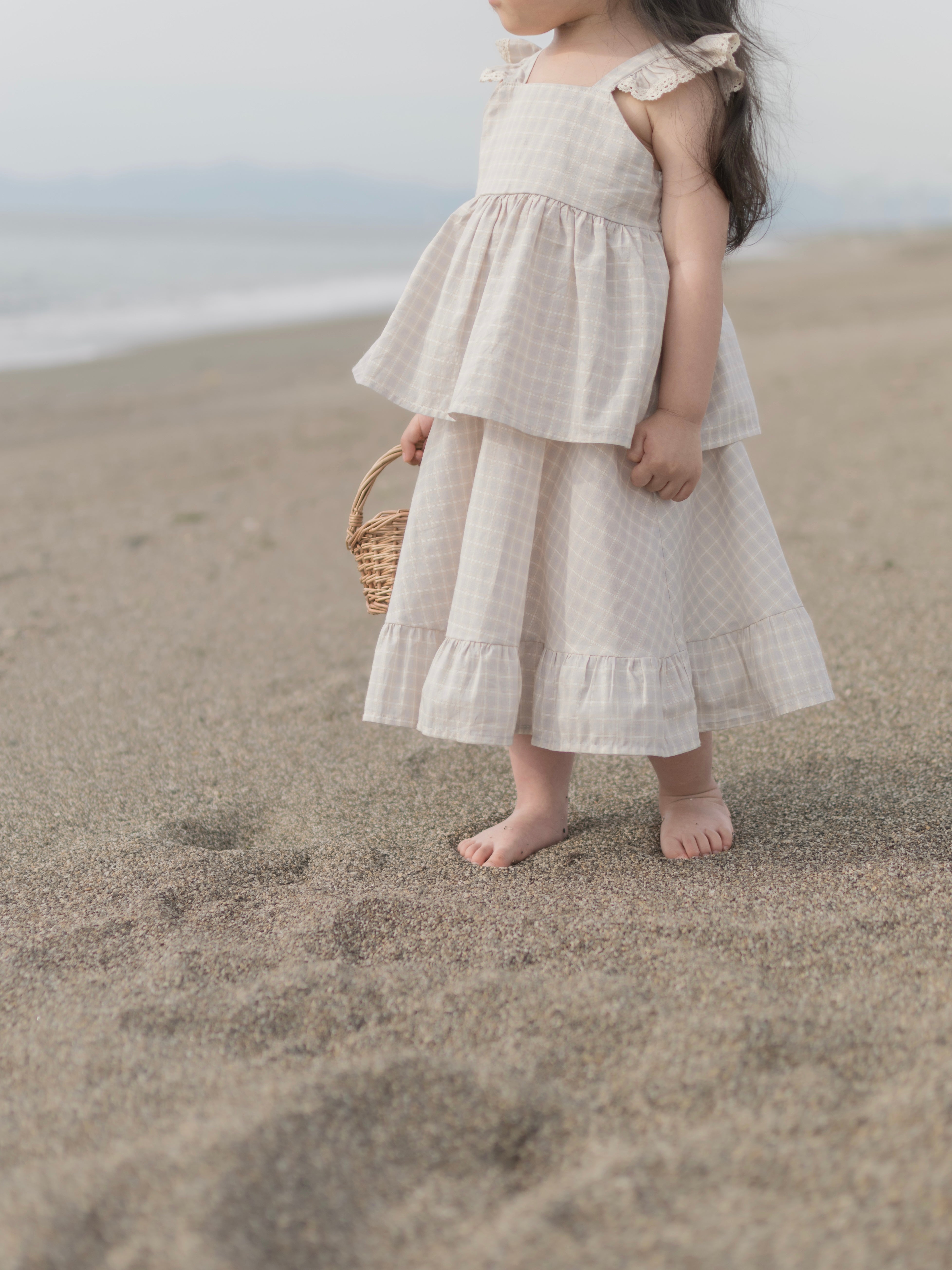Seashell long skirt