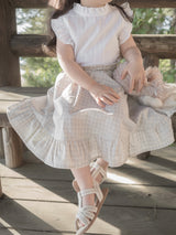 Seashell long skirt
